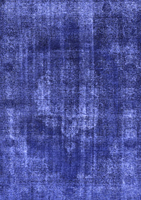 Oriental Blue Industrial Rug, urb1898blu