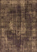 Oriental Brown Industrial Rug, urb1898brn