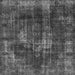 Square Oriental Gray Industrial Rug, urb1898gry