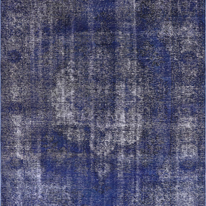 Mid-Century Modern Blue Oriental Rug, urb1898