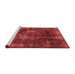Industrial Red Washable Rugs