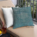 Front View of Mid-Century Modern Urban Square Deep-Sea Green Throw Pillow, 18 inch by 18 inch, pwurb1899