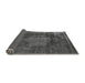 Sideview of Oriental Gray Industrial Rug, urb1899gry