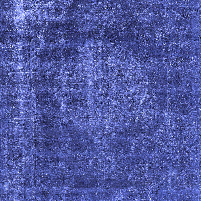 Oriental Blue Industrial Rug, urb1899blu