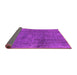 Sideview of Oriental Pink Industrial Rug, urb1900pnk