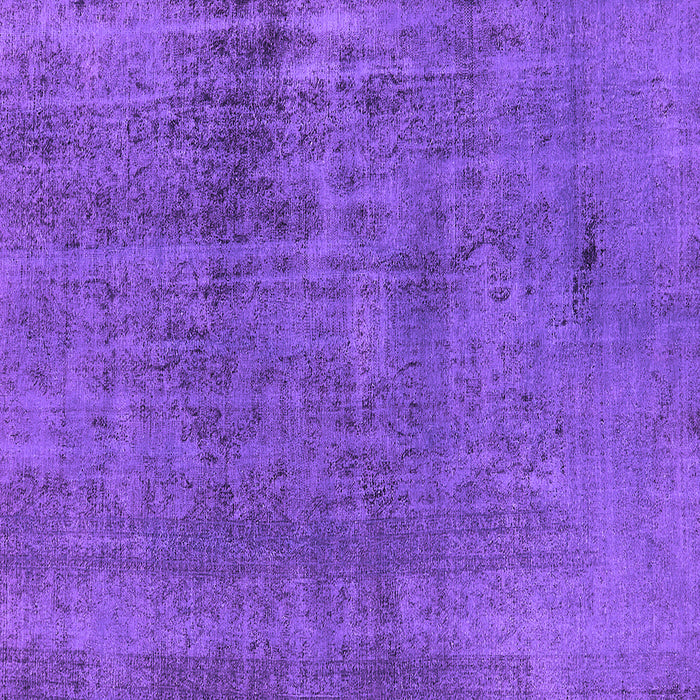 Square Oriental Purple Industrial Rug, urb1900pur