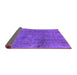 Sideview of Oriental Purple Industrial Rug, urb1900pur