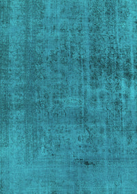 Oriental Turquoise Industrial Rug, urb1900turq