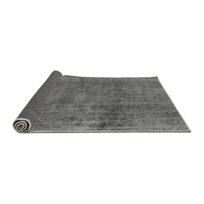 Sideview of Oriental Gray Industrial Rug, urb1900gry