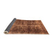 Sideview of Oriental Orange Industrial Rug, urb1901org