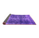 Sideview of Oriental Purple Industrial Rug, urb1901pur