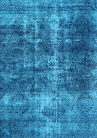 Oriental Light Blue Industrial Rug, urb1901lblu