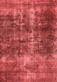 Oriental Red Industrial Rug, urb1901red