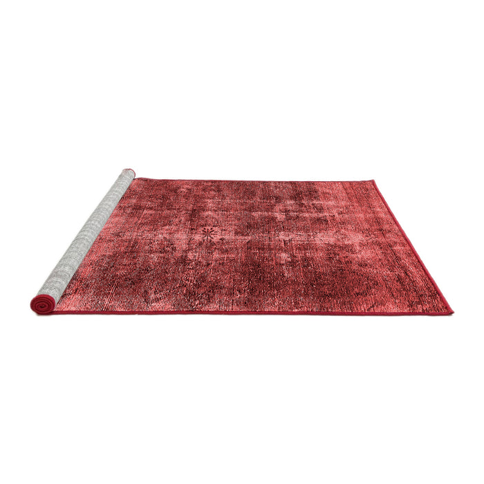 Industrial Red Washable Rugs