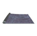 Sideview of Oriental Light Blue Industrial Rug, urb1902lblu