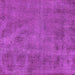 Square Oriental Purple Industrial Rug, urb1902pur