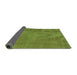 Sideview of Oriental Green Industrial Rug, urb1902grn