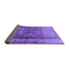 Sideview of Oriental Purple Industrial Rug, urb1903pur