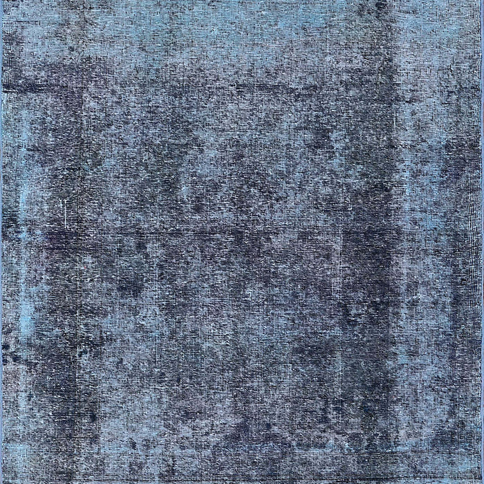 Mid-Century Modern Light Purple Blue Oriental Rug, urb1903