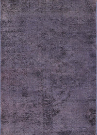 Machine Washable Industrial Modern Plum Purple Rug, wshurb1905