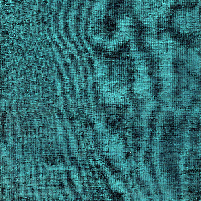 Machine Washable Oriental Turquoise Industrial Area Rugs, wshurb1905turq