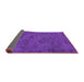 Sideview of Oriental Purple Industrial Rug, urb1905pur