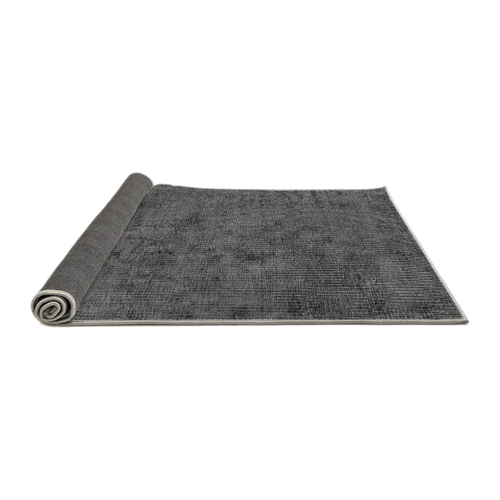 Sideview of Oriental Gray Industrial Rug, urb1905gry