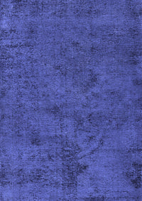 Oriental Blue Industrial Rug, urb1905blu