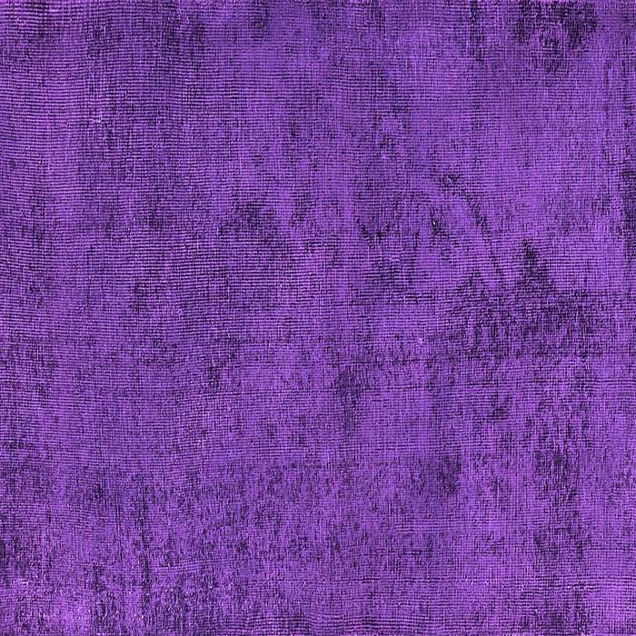 Square Oriental Purple Industrial Rug, urb1905pur