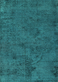 Oriental Turquoise Industrial Rug, urb1905turq