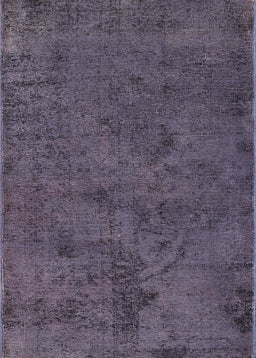 Mid-Century Modern Plum Purple Oriental Rug, urb1905
