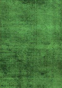 Oriental Green Industrial Rug, urb1906grn