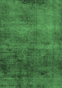 Oriental Emerald Green Industrial Rug, urb1906emgrn