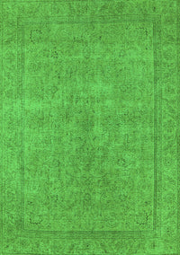 Oriental Green Industrial Rug, urb1907grn