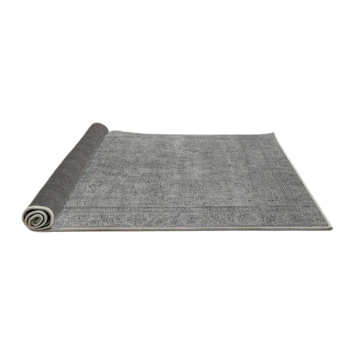 Sideview of Oriental Gray Industrial Rug, urb1907gry