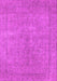 Machine Washable Oriental Pink Industrial Rug, wshurb1907pnk