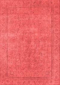 Oriental Red Industrial Rug, urb1907red