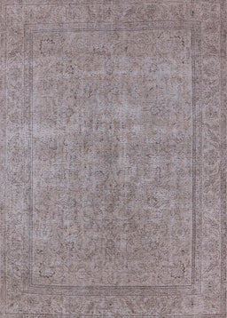 Machine Washable Industrial Modern Rose Dust Purple Rug, wshurb1907