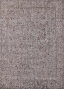 Machine Washable Industrial Modern Rose Dust Purple Rug, wshurb1908