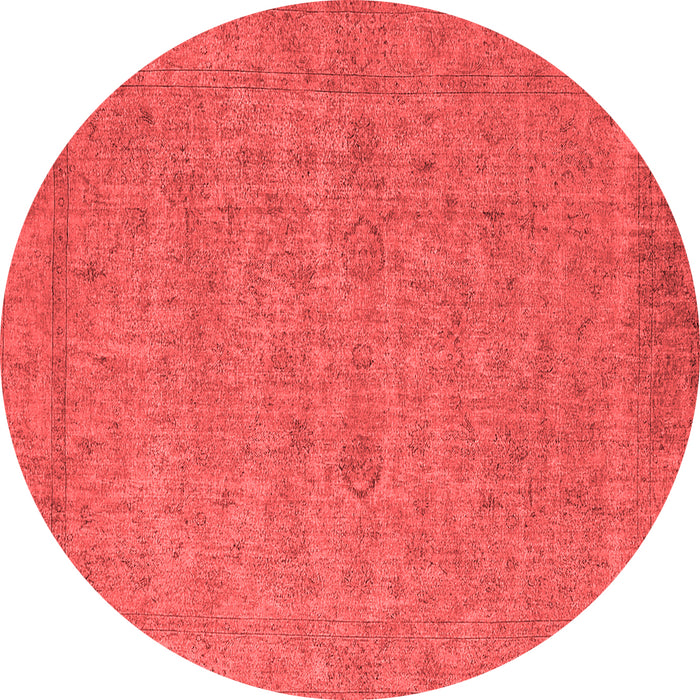 Machine Washable Oriental Red Industrial Rug, wshurb1908red