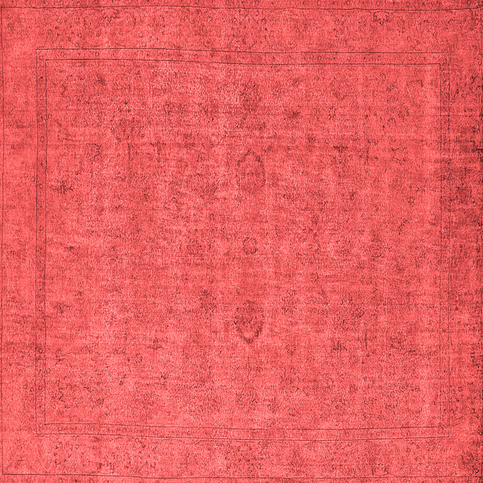 Machine Washable Oriental Red Industrial Rug, wshurb1908red