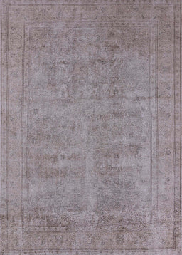 Machine Washable Industrial Modern Rose Dust Purple Rug, wshurb1909