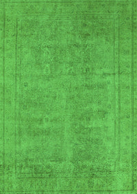 Oriental Green Industrial Rug, urb1909grn