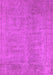 Machine Washable Oriental Pink Industrial Rug, wshurb1909pnk