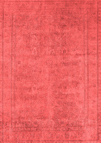 Oriental Red Industrial Rug, urb1909red