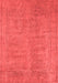 Oriental Red Industrial Area Rugs