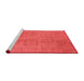 Industrial Red Washable Rugs