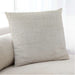 Lifestyle Image of Mid-Century Modern Urban Square Champagne Beige Throw Pillow, 18 inch by 18 inch, pwurb190