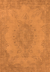 Oriental Orange Industrial Rug, urb1910org