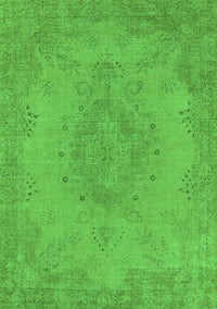 Oriental Green Industrial Rug, urb1910grn